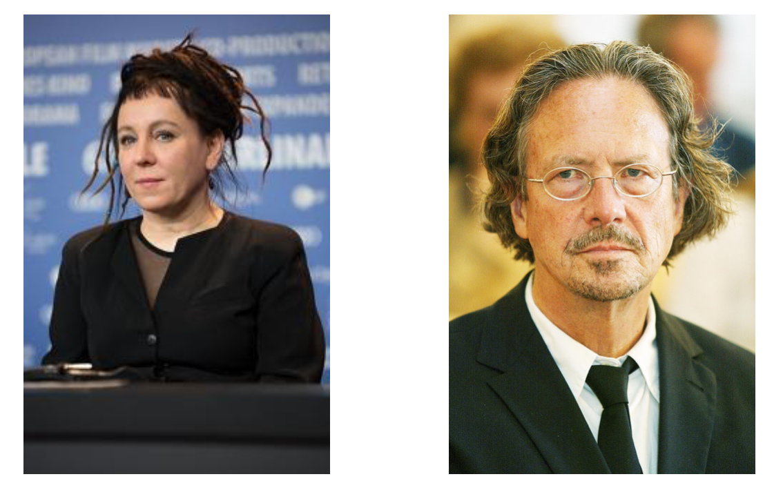 Olga Tokarczuk och Peter Handke