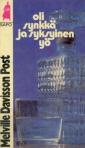 Oli synkkä ja syksyinen yö