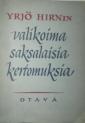 Saksalaisia kertomuksia romantiikan aikakaudelta